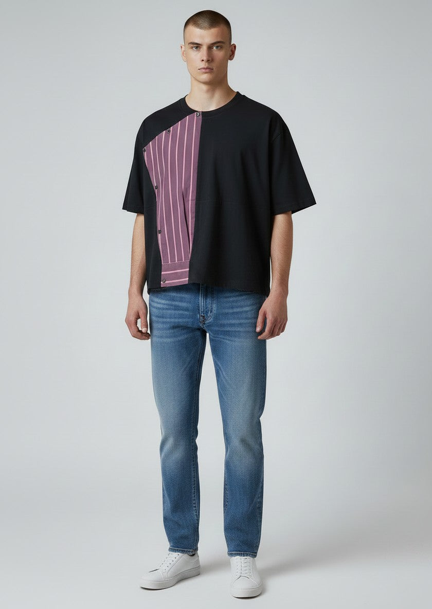 T-SHIRT splice FULL