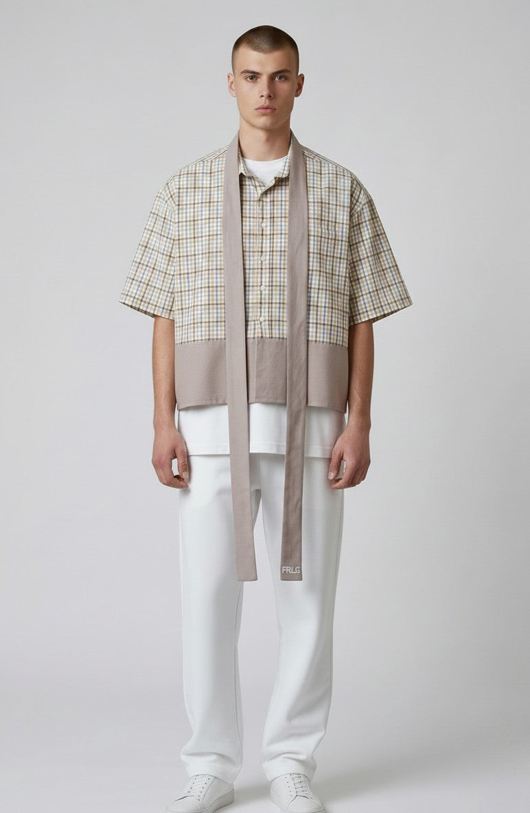 CAMICIA Tie textum MM