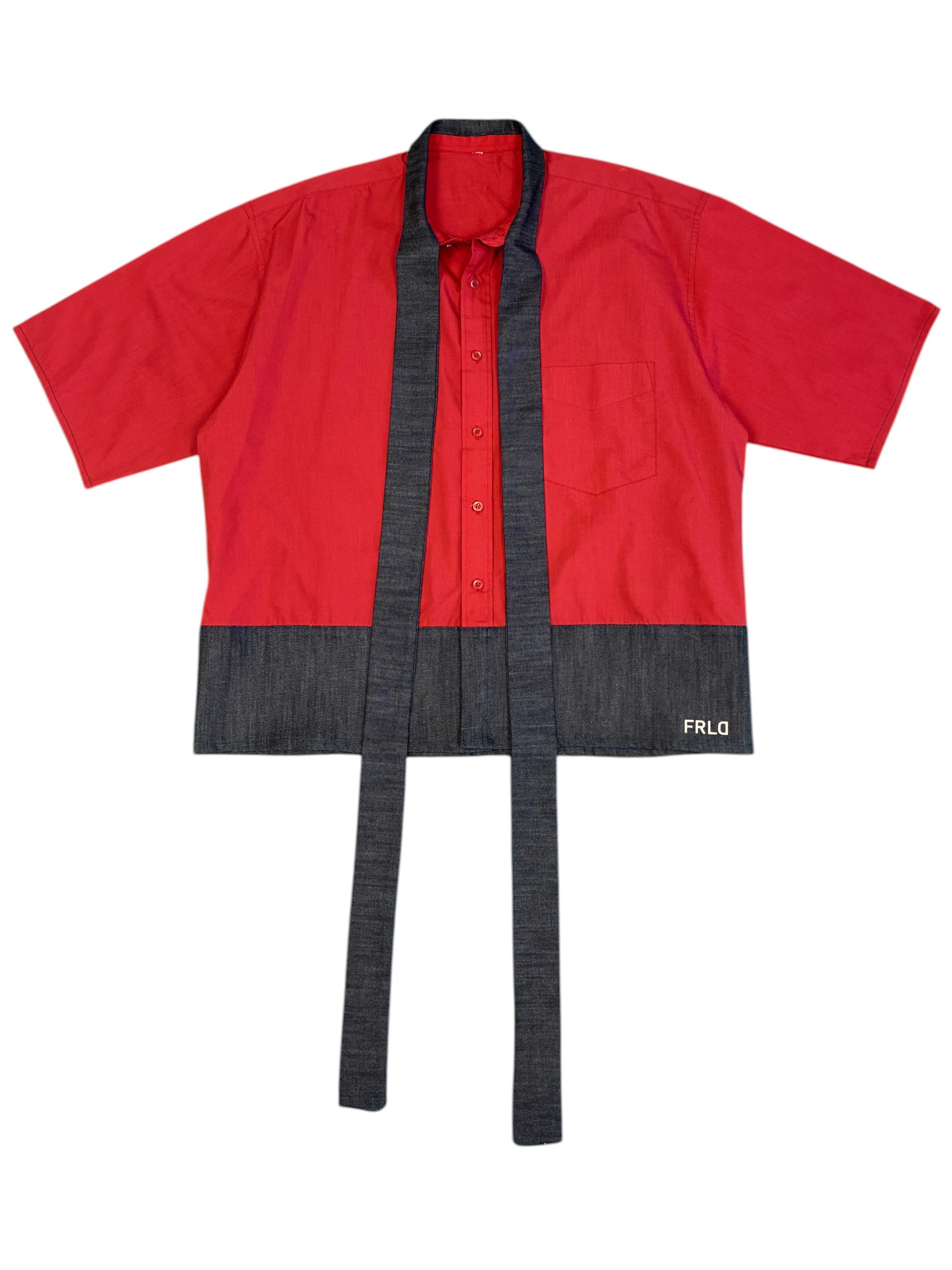 CAMICIA Tie textum MM