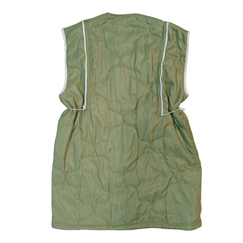 Removable sleeves padded coat